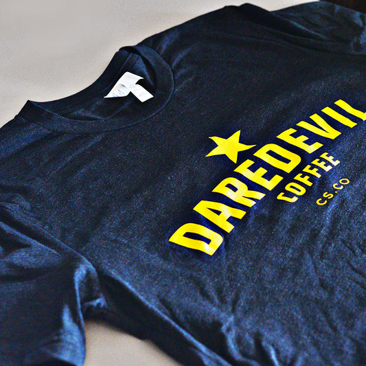 Daredevil Coffee Logo Dark Heather Shirt