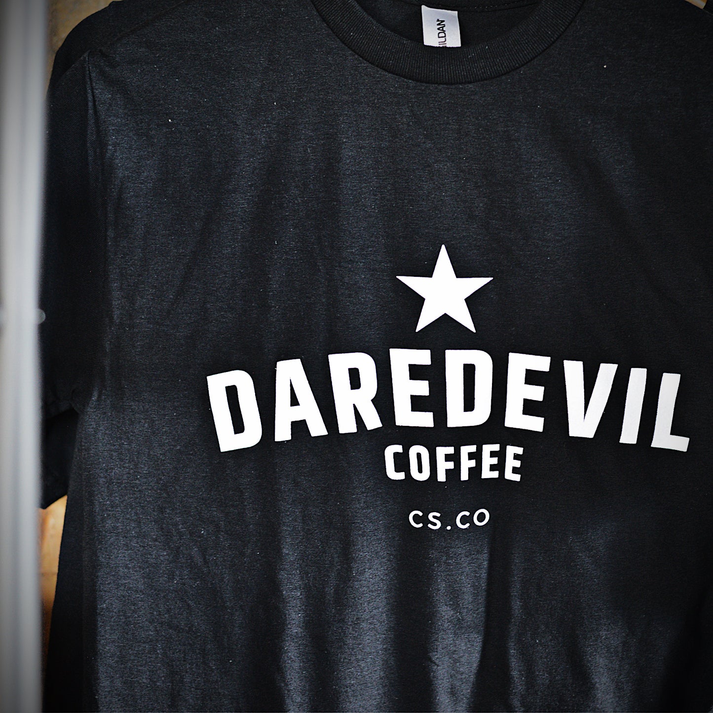 Daredevil Coffee Black Screen T-Shirt