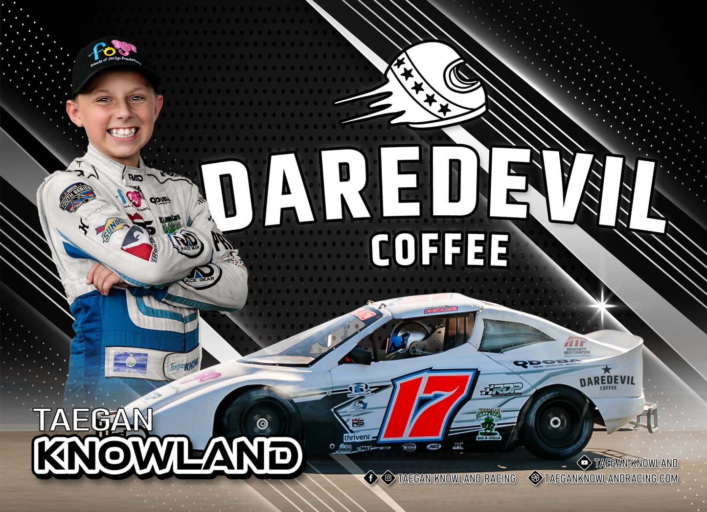Daredevil Coffee - Taegan Knowland Racing Blend - 12oz