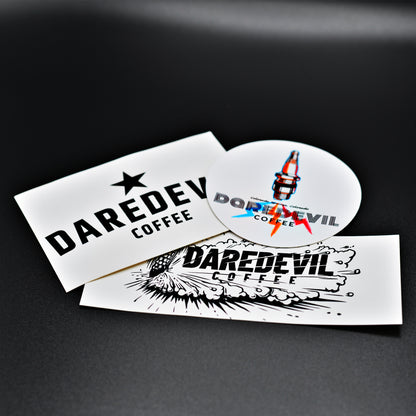 Daredevil Coffee Brand Sticker Pack