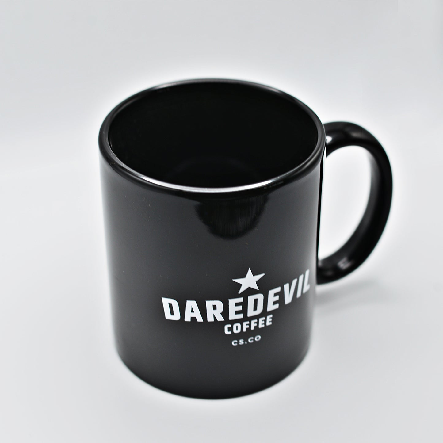 Daredevil Coffee - 12oz Black Mug
