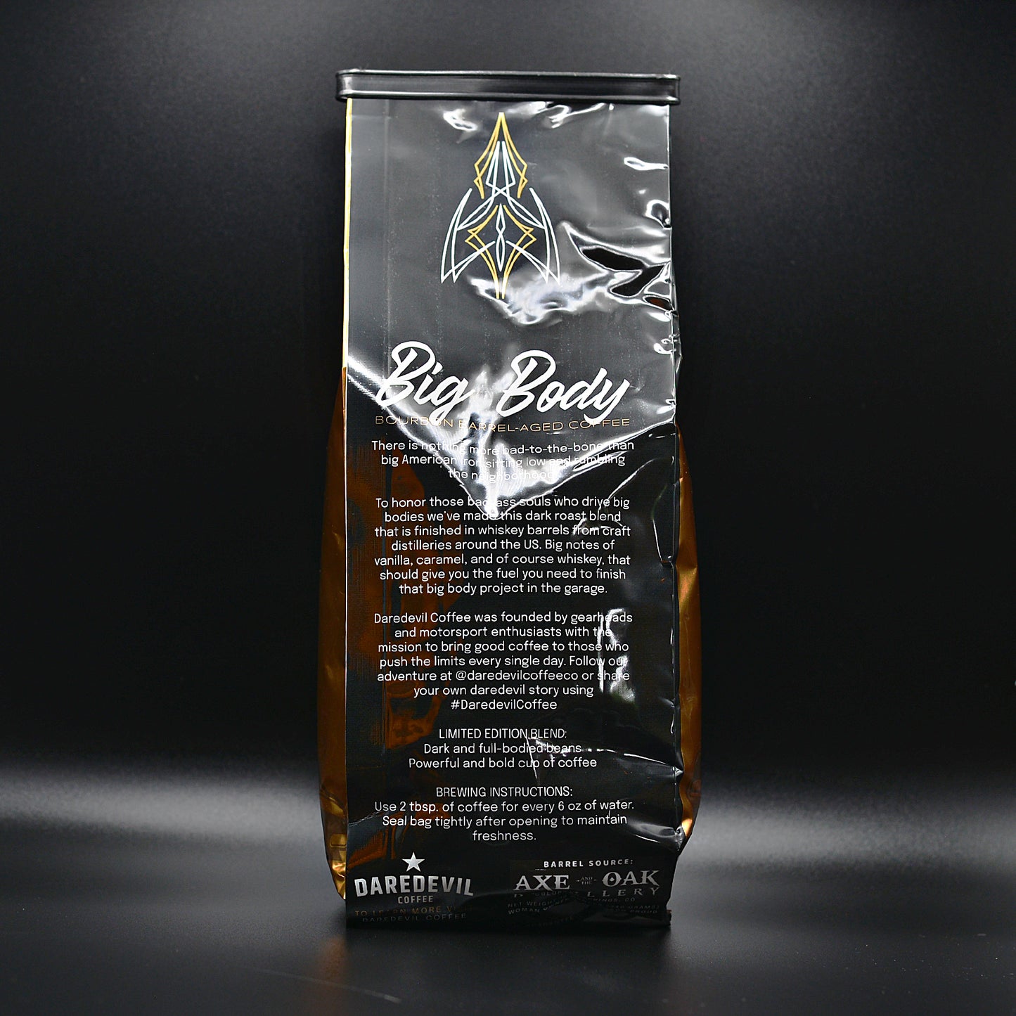 Daredevil Coffee - Big Body Bourbon Barrel-Aged Coffee Bag 12oz