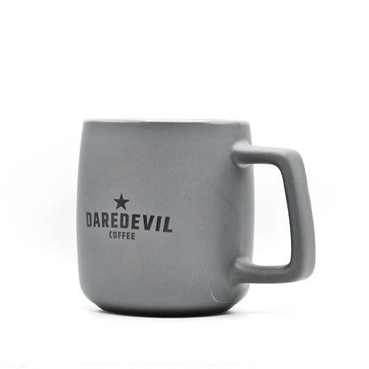Daredevil Coffee - Matte Grey Mug 15oz