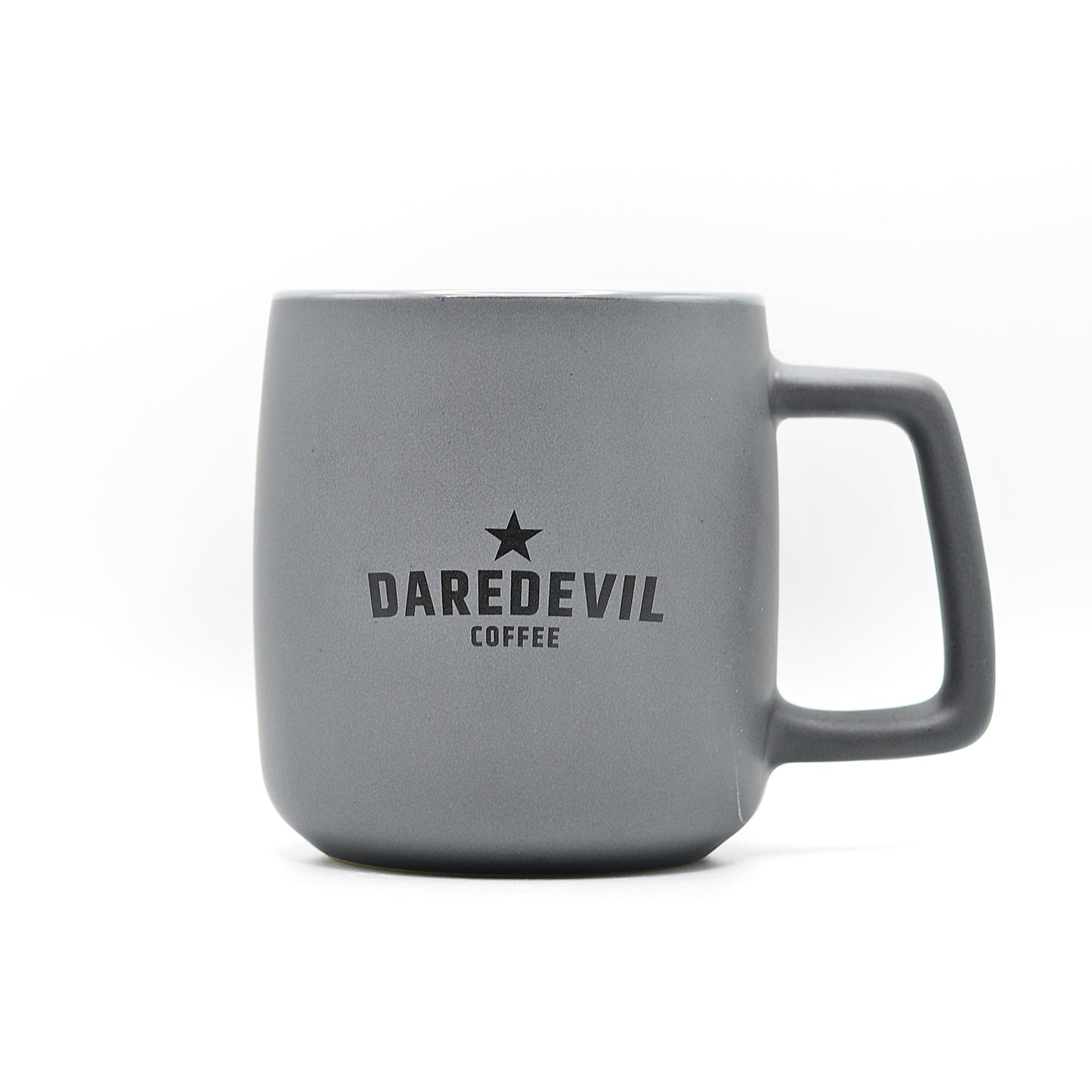 Daredevil Coffee - Matte Grey Mug 15oz