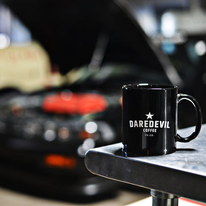 Daredevil Coffee - 12oz Black Mug